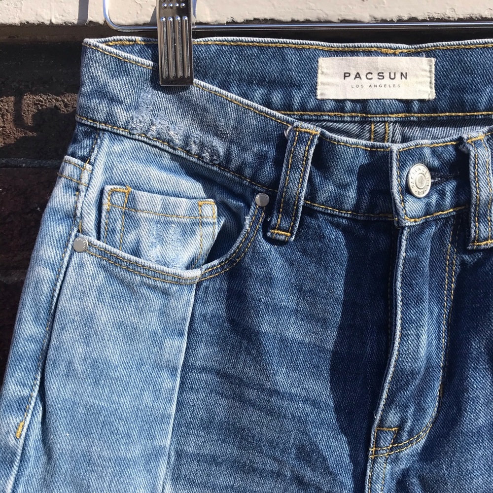 Pacsun two tone jeans